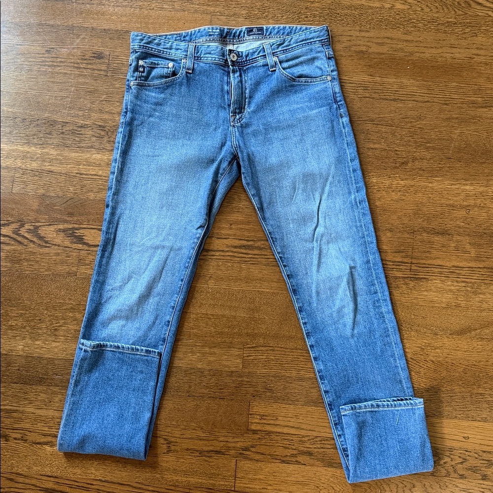 AG Adriano Goldschmied Men's Slim Jeans in Blue